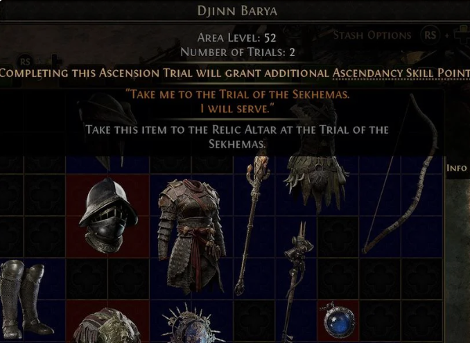 poe 2 Djinn Barya